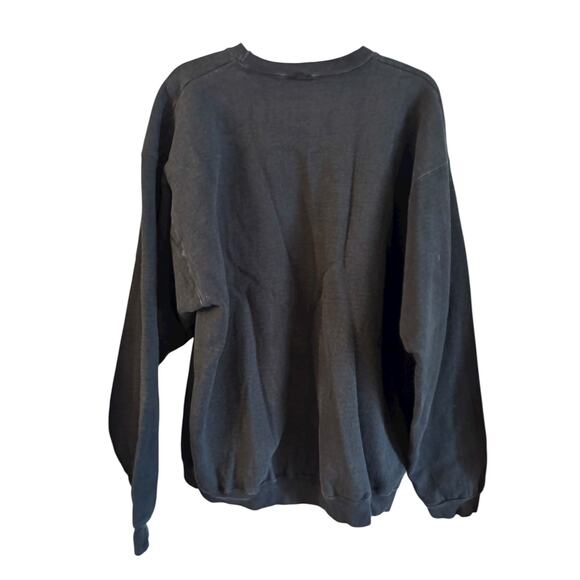 VTG Harley Davidson Men New York Café Live Hard Ride Easy Sweatshirt Black XL - Picture 3 of 6